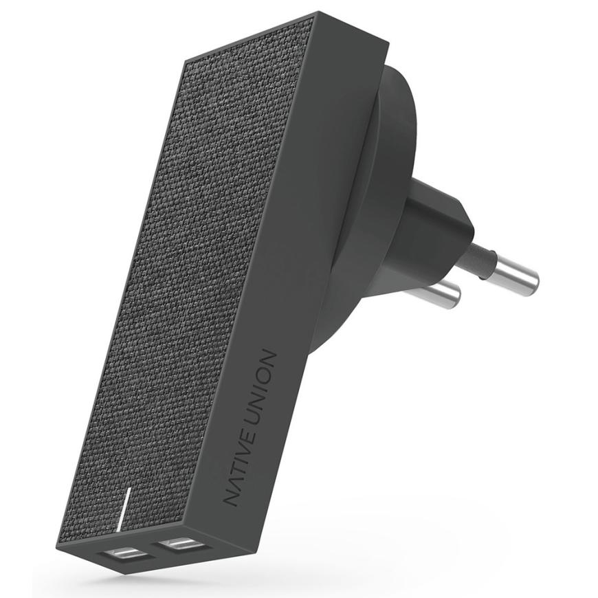 Сетевое зарядное устройство Native Union Smart Charger мощностью 15,5 Вт (2 USB-A)