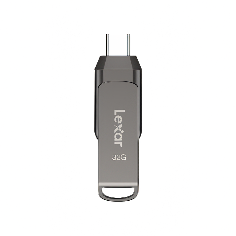 Флеш-накопитель Lexar JumpDrive D400 USB-C, USB-A 3.1 (32 ГБ)