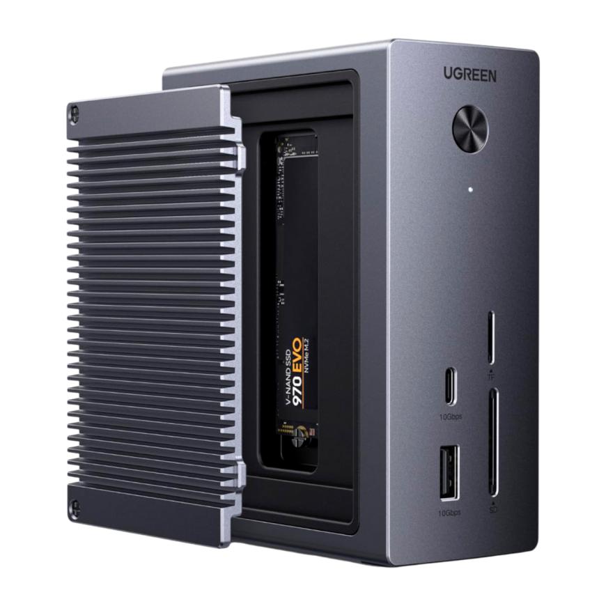 Док-станция с отсеком для SSD Ugreen Revodok Pro (USB-C) (CM923)