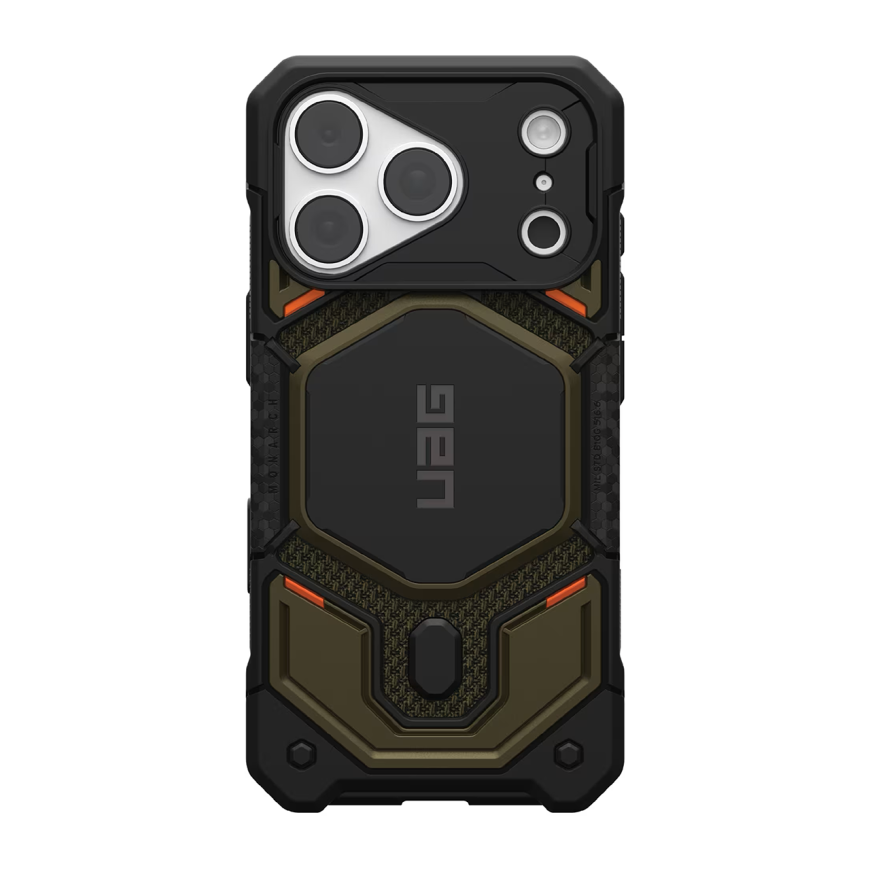 Защитный чехол MagSafe UAG Monarch Pro Kevlar для iPhone 17 Pro и 18 Pro