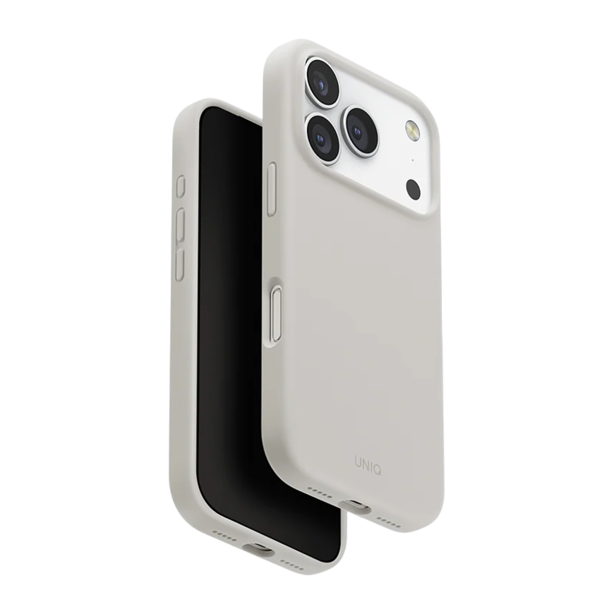 Силиконовый чехол MagSafe Uniq Lino для iPhone 17 Pro