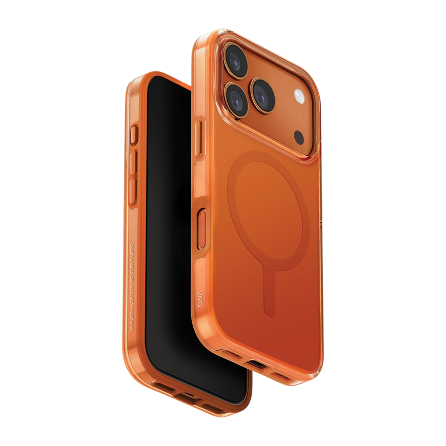 Пластиковый чехол MagSafe Uniq Clario для iPhone 17 Pro