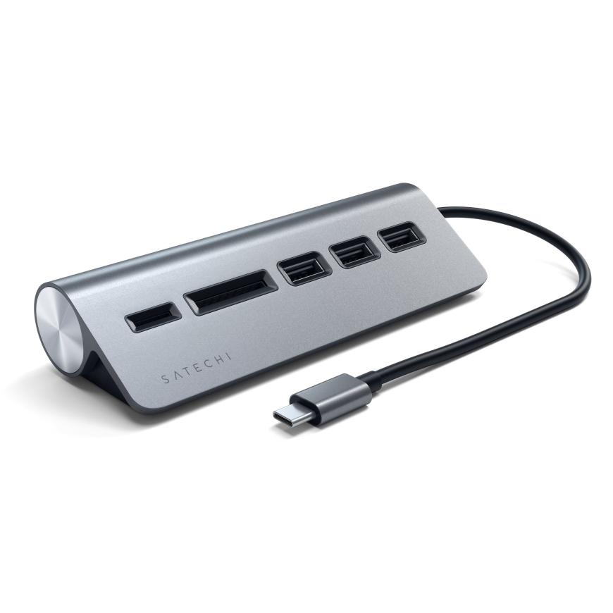 USB-Хаб Satechi Combo Hub с USB-C (ST-TCHCR)