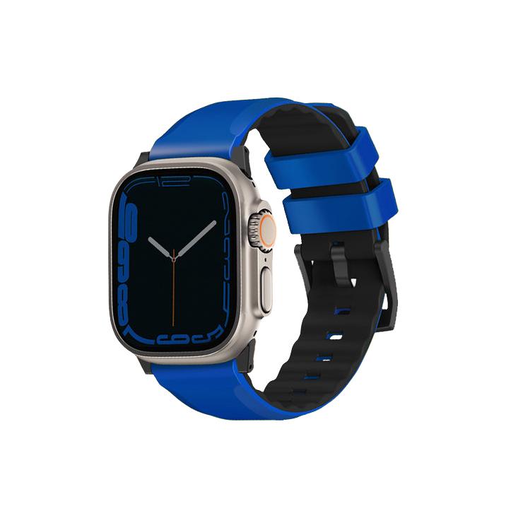 Силиконовый ремешок Uniq Linus для Apple Watch 44, 45, 46 мм и Ultra 2–3