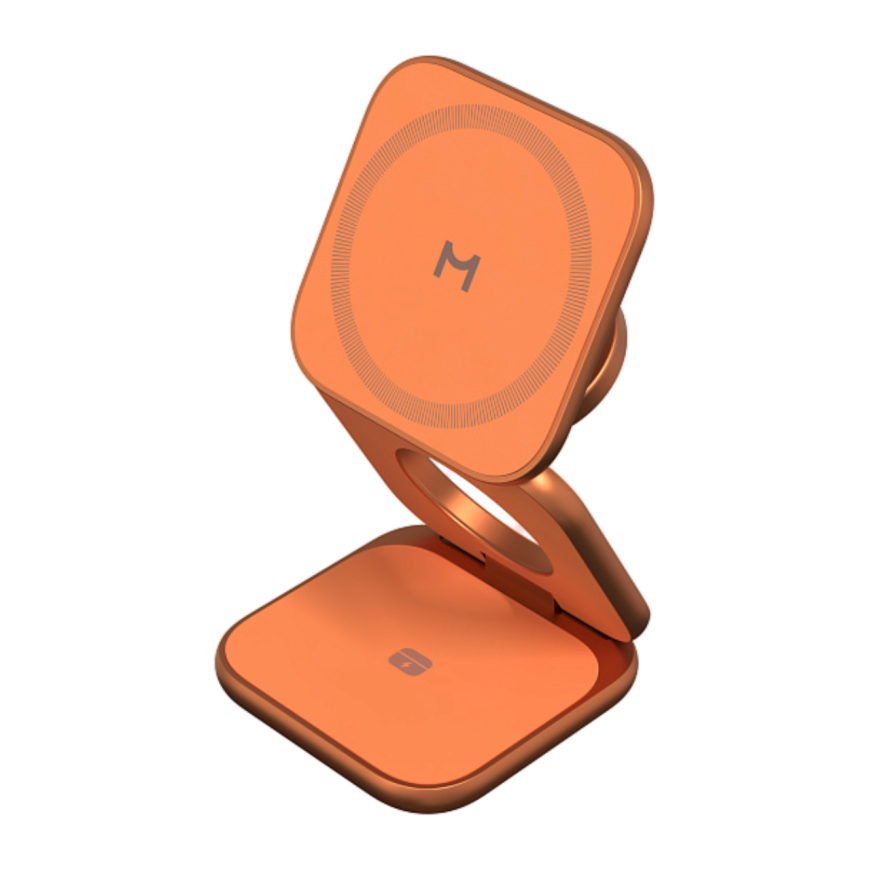 Складная зарядная станция MagSafe Magssory Fold Ultra для iPhone, Apple Watch и AirPods (Qi2.2)