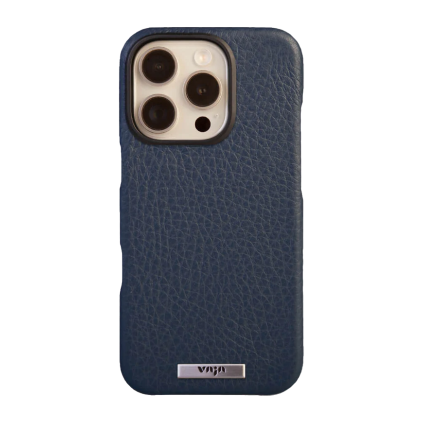 Кожаный чехол MagSafe Vaja Grip Floater V-Mag для iPhone 16 Pro