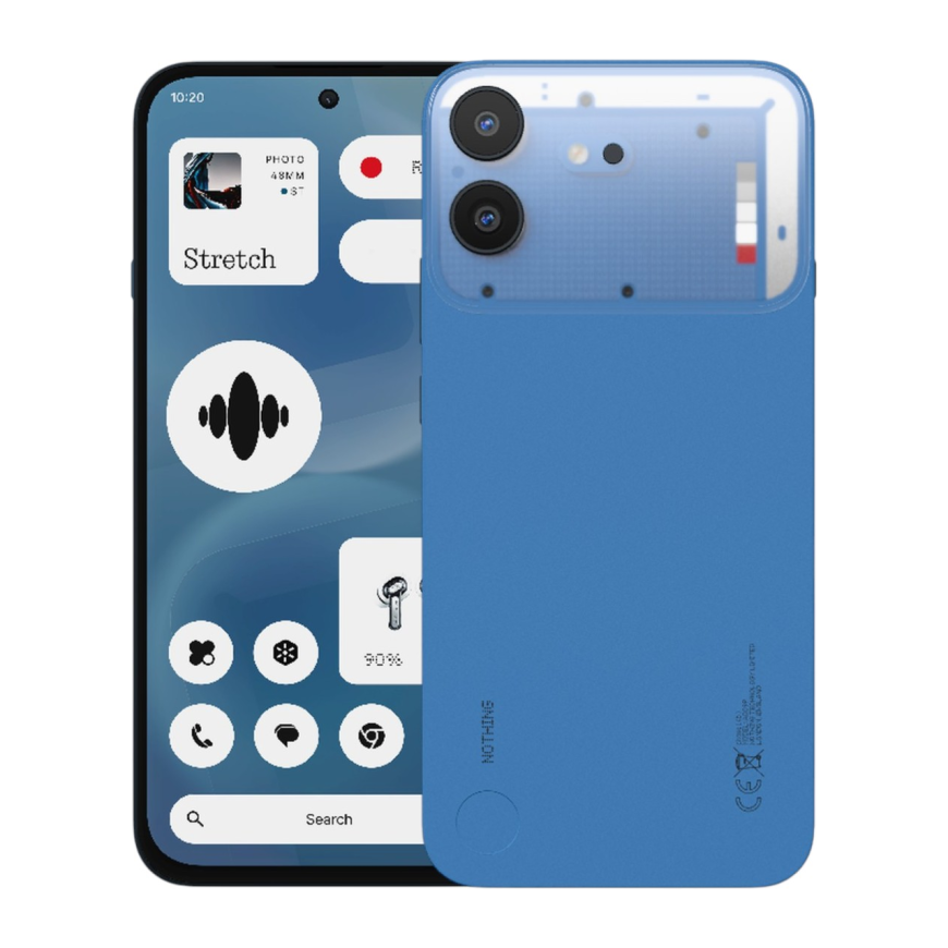 Смартфон Nothing Phone (4b) 8 ГБ + 128 ГБ (Синий | Blue) (версия Global)