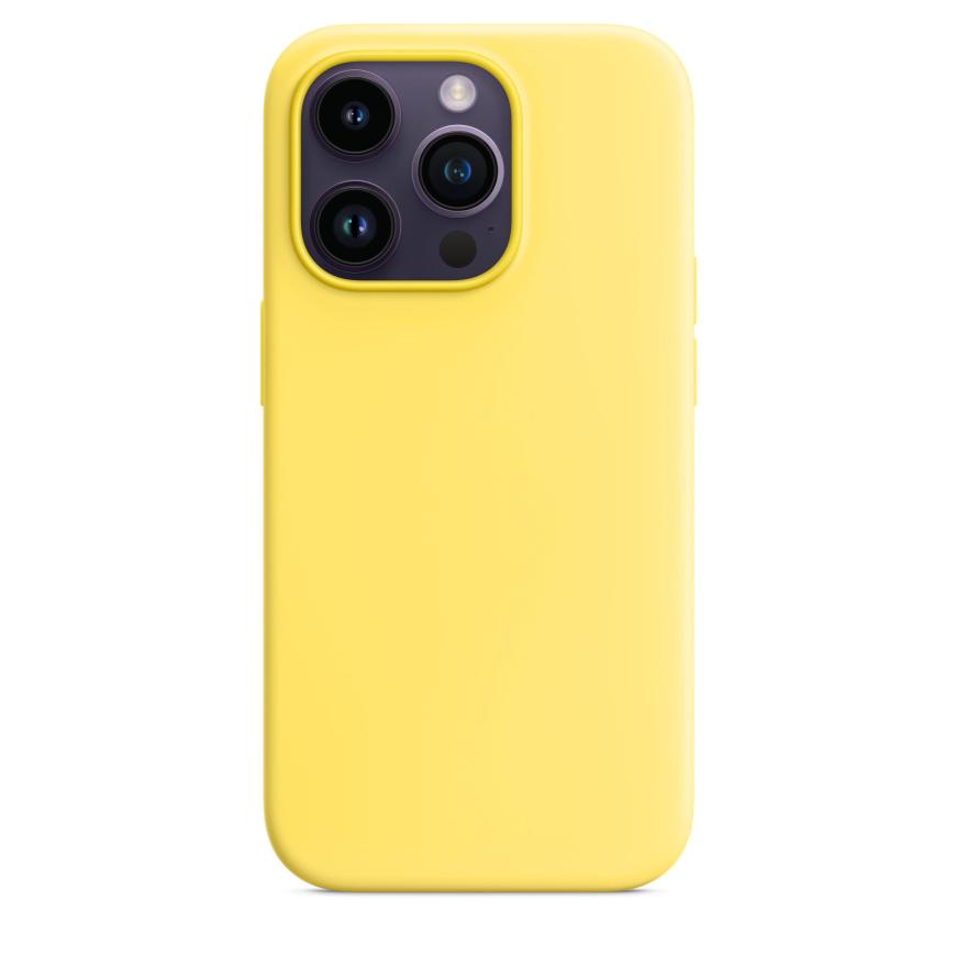 Силиконовый чехол MagSafe Apple Silicone Case для iPhone 14 Pro