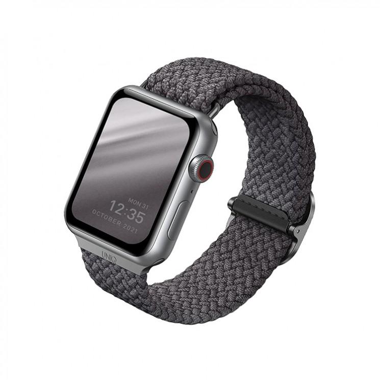 Плетёный браслет Uniq Aspen для Apple Watch 38, 40, 41 и 42 мм