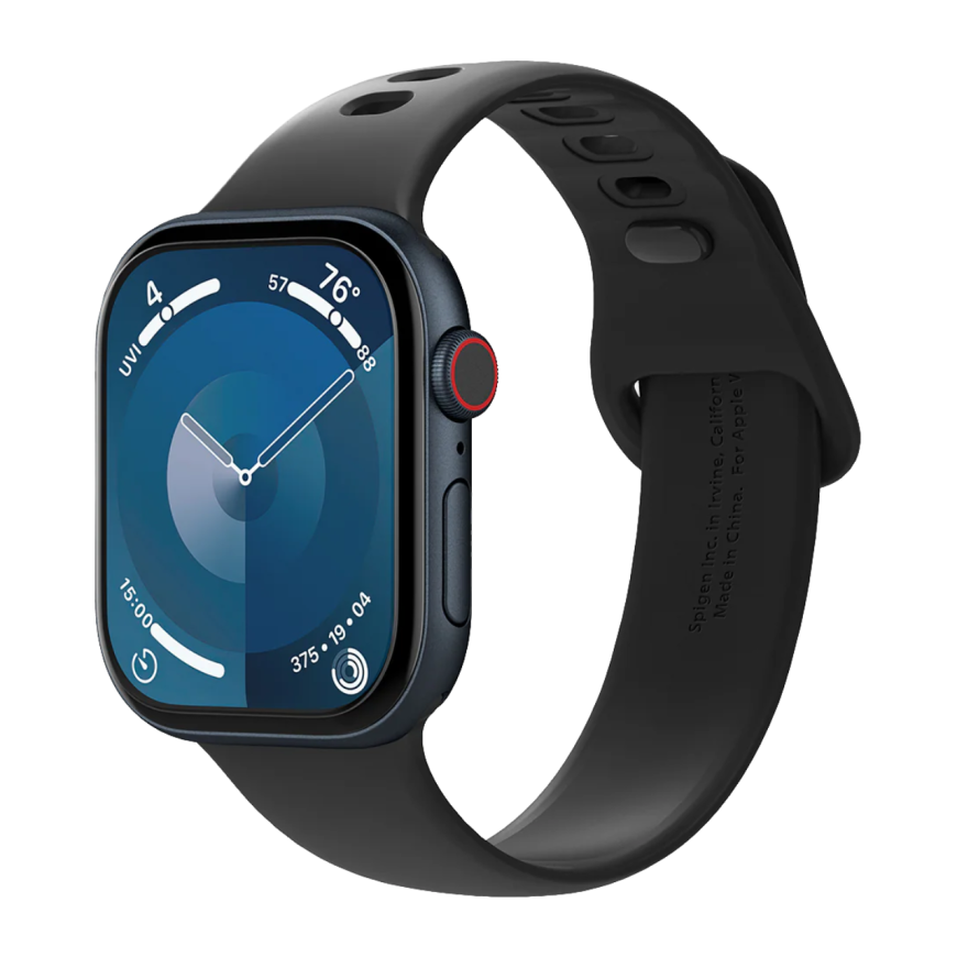 Глянцевая защитная плёнка Spigen EliteShield EZ Fit для Apple Watch 46 мм (2 шт.)