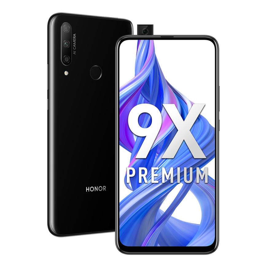 Смартфон Huawei Honor 9x 4/128 GB Чёрный / Black РСТ