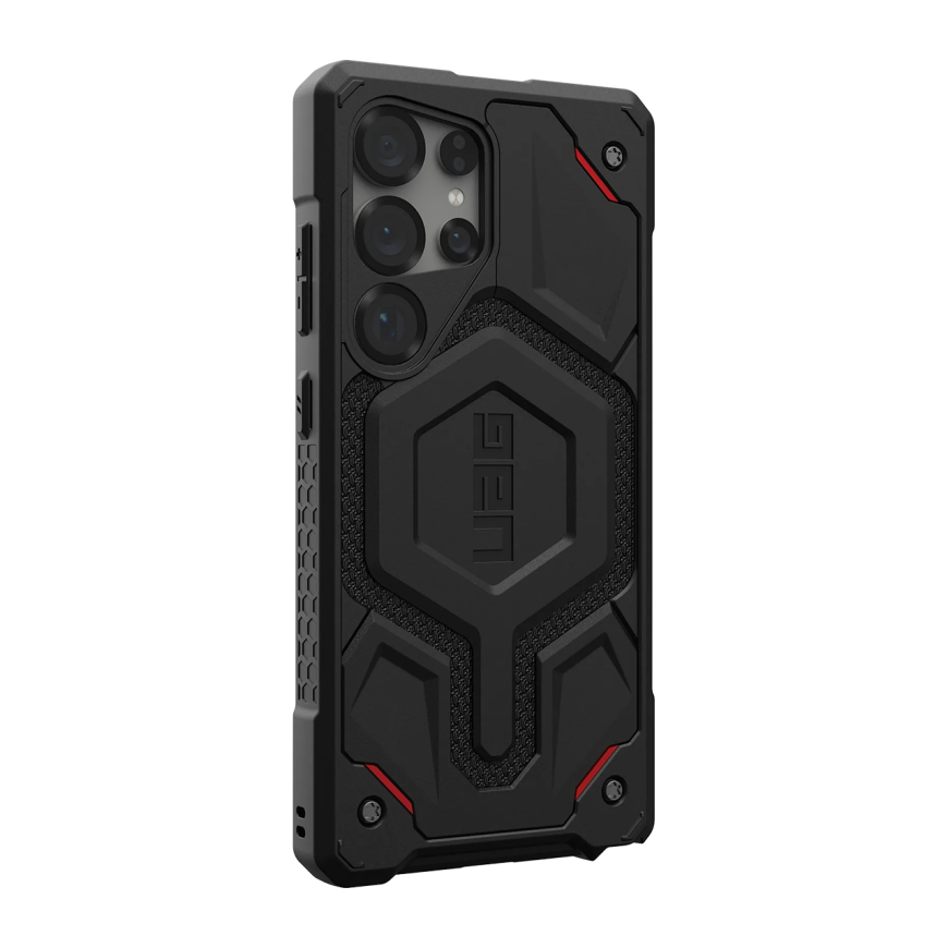 Защитный композитный чехол с поддержкой MagSafe UAG Monarch Pro Kevlar для Samsung Galaxy S25 Ultra - фото 2