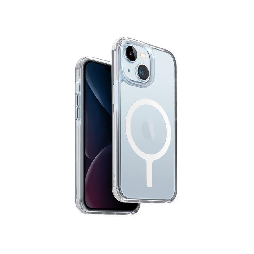 Прозрачный чехол MagSafe Uniq Combat для iPhone 15