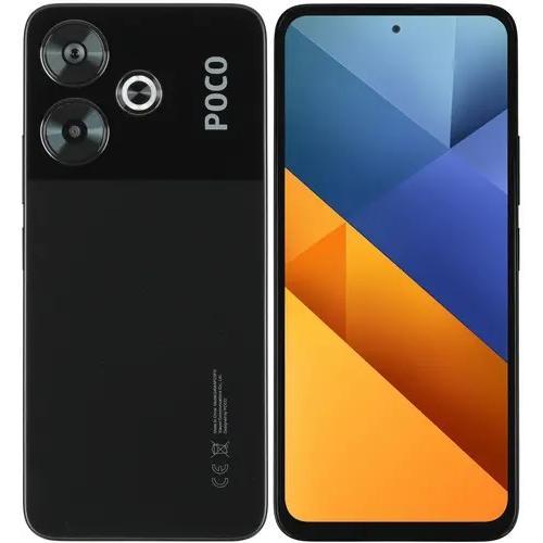 Смартфон POCO M6 8 ГБ + 256 ГБ (Чёрный | Black) (версия Global)