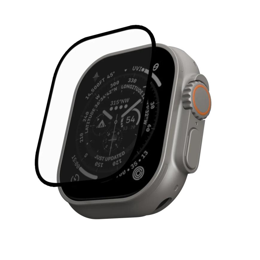 Глянцевое защитное стекло UAG Shield Plus для Apple Watch Ultra и Ultra 2