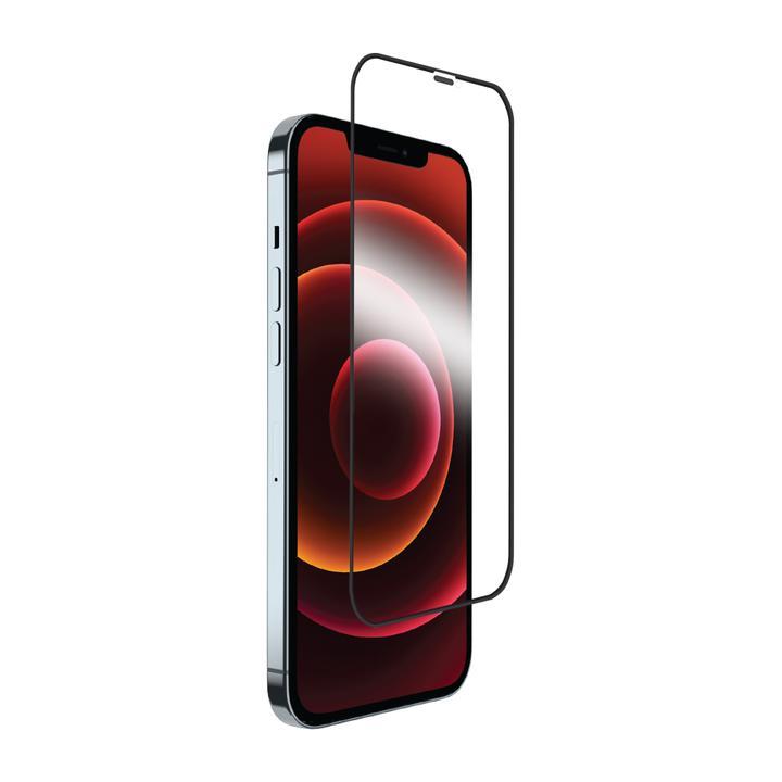 Защитное стекло с сеткой на динамик SwitchEasy Glass Defender для iPhone 12 и 12 Pro (2.5D, 9H)