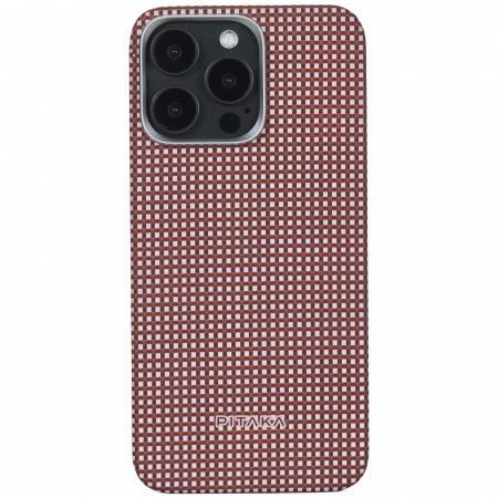 Арамидный чехол MagSafe PITAKA Classic Ultra-Slim Case для iPhone 15 Pro Max