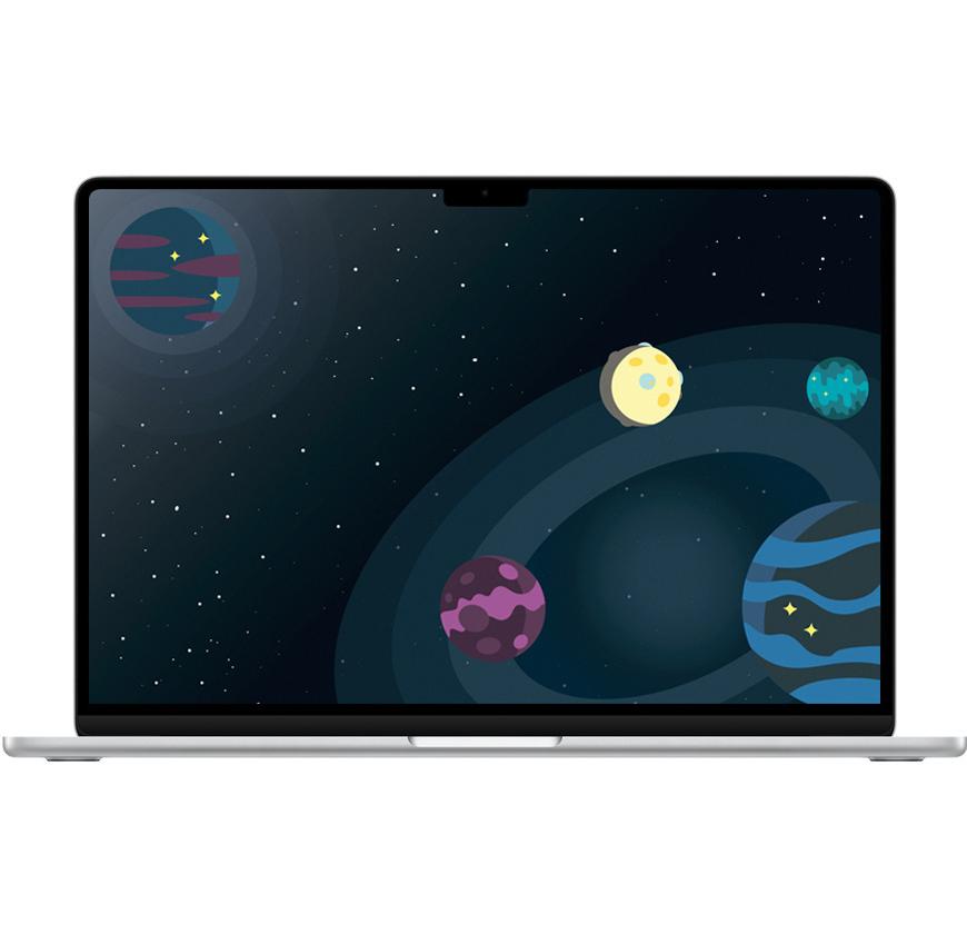 Ноутбук Apple MacBook Air 15" кастомный (M2 8-Core, GPU 10-Core, 8GB, 1TB) (Серебристый | Silver)