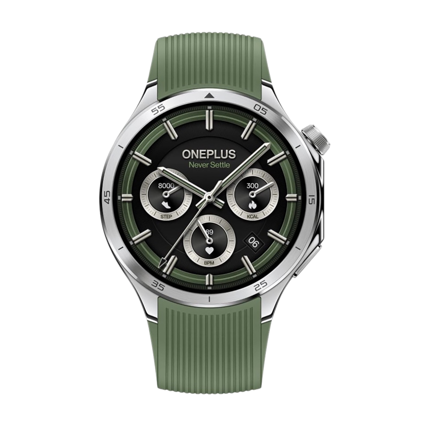 Умные часы OnePlus Watch 3 Emerald Titanium, ремешок из фторэластомера (версия Global)