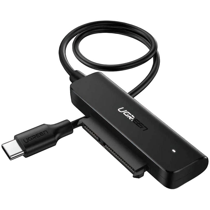 Кабель-адаптер Ugreen USB-C 3.0 — SATA 2.5" (0,5 м)