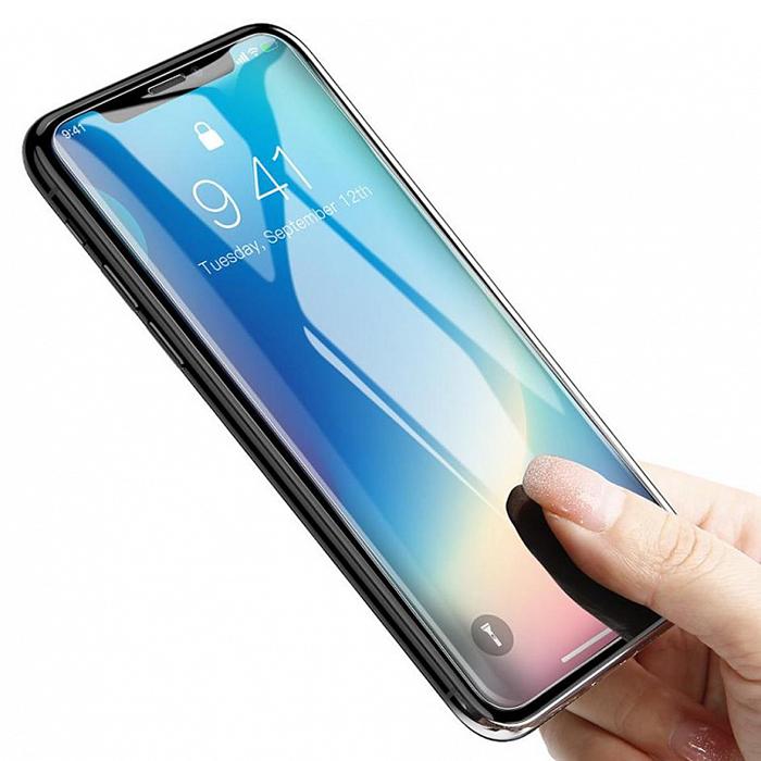 Ультратонкое защитное 3D стекло Baseus для iPhone XS Max и 11 Pro Max