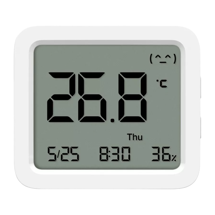 Датчик температуры и влажности Xiaomi Smart Temperature and Humidity Monitor 3 (версия Global)