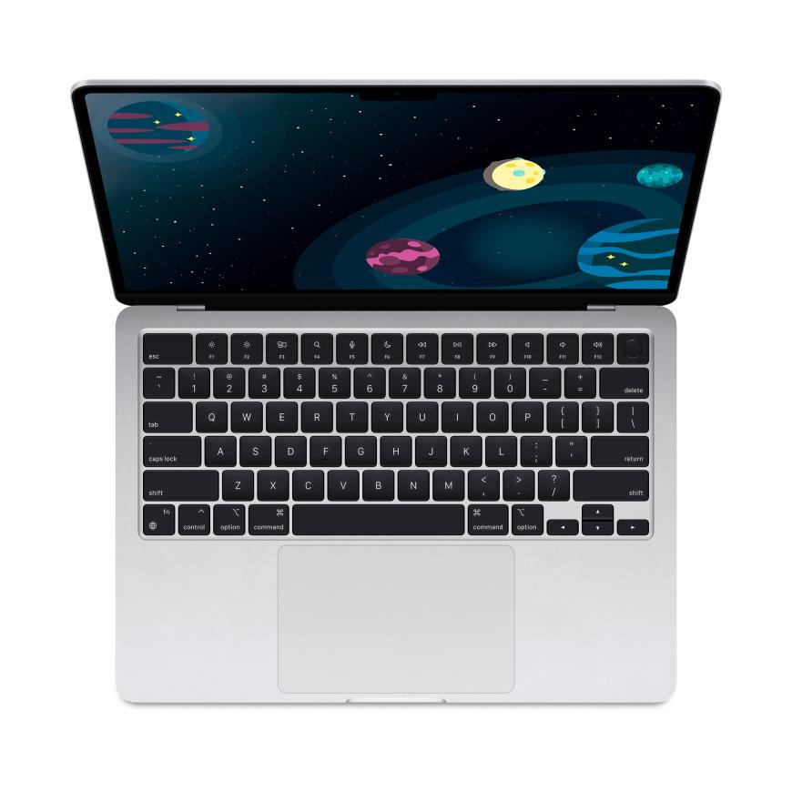 Ноутбук Apple MacBook Air 13" MC8H4 (M3 8-Core, GPU 8-Core, 16GB, 256GB) (Серебристый | Silver) - фото 1