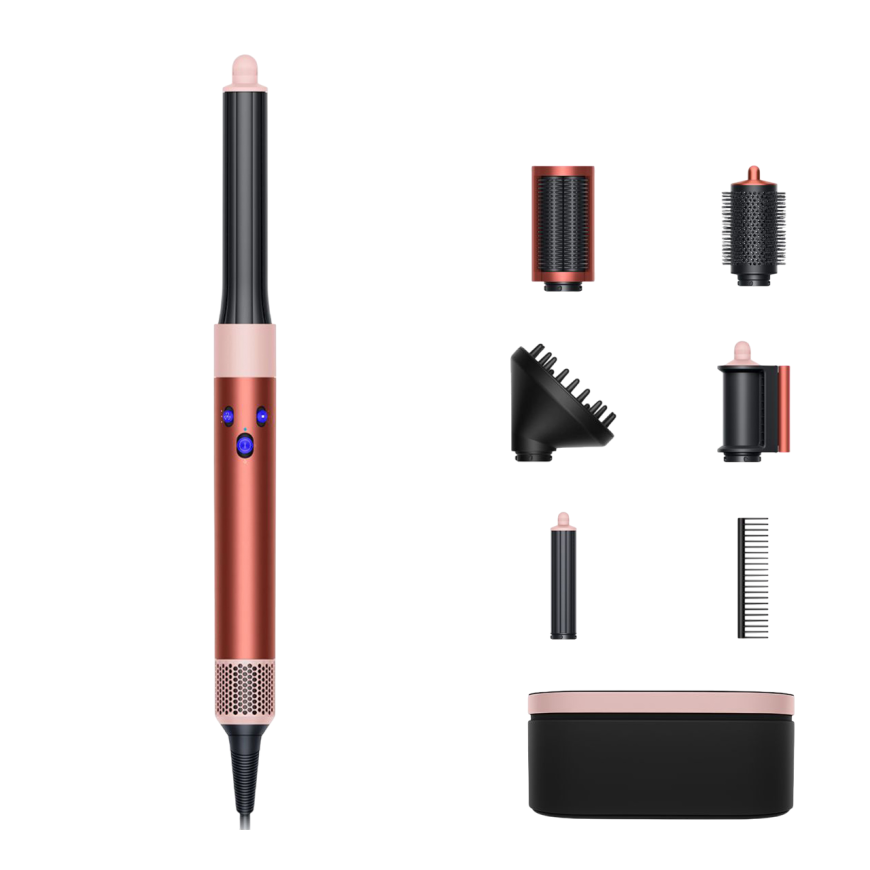 Стайлер Dyson HS05 Hairstyler Airwrap Complete Long Volumise (Strawberry Bronze/Blush Pink) (2022)