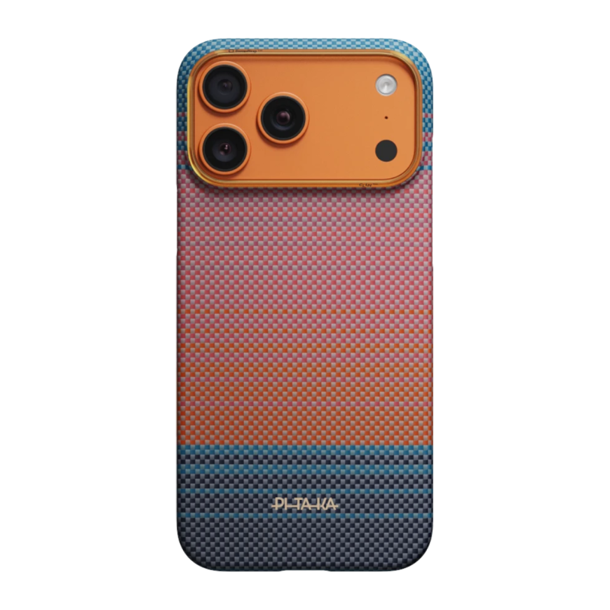 Арамидный чехол MagSafe PITAKA Sunset2.0 PitaTap Edge Case для iPhone 17 Pro Max