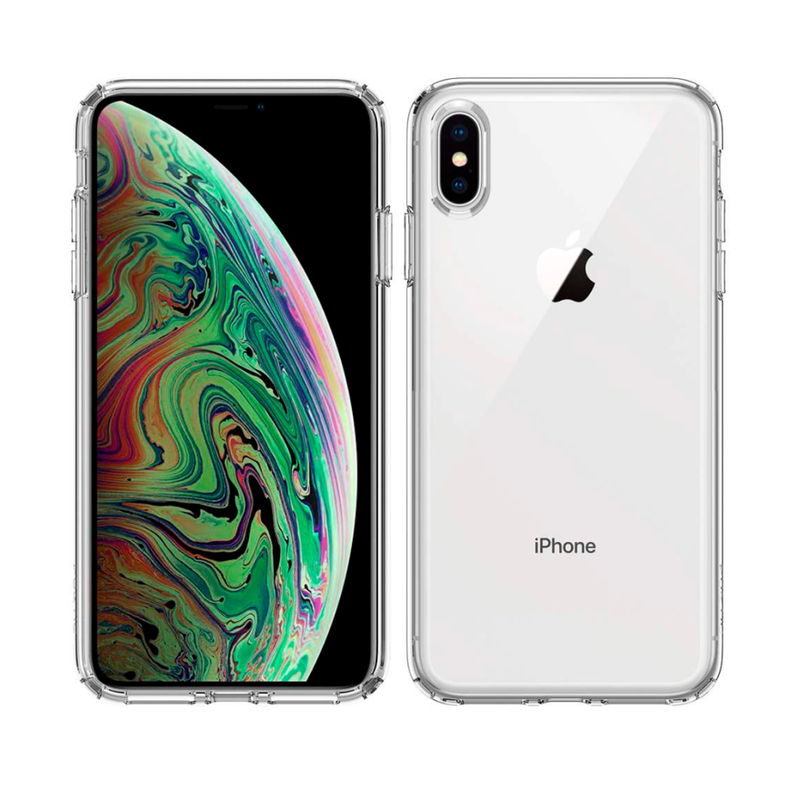 Прозрачный силиконовый чехол для iPhone XS