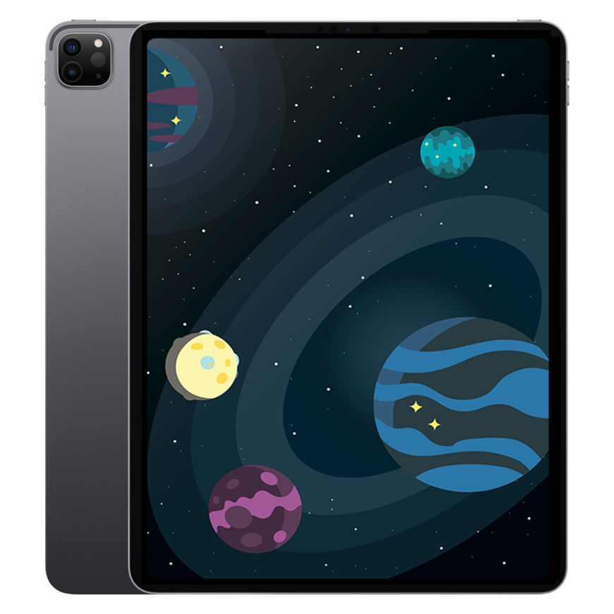 Планшет Apple iPad Pro 12,9", 256 ГБ, Wi-Fi («Серый космос» | Space Gray) (2021)