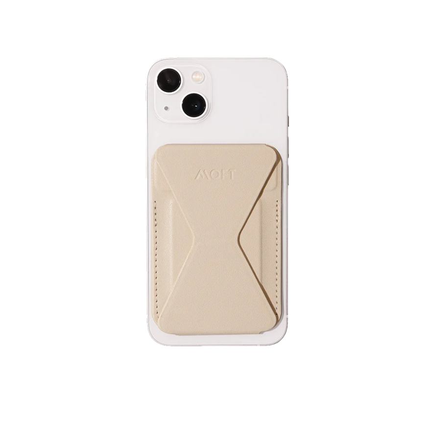Кожаный чехол-бумажник MagSafe с подставкой MOFT Snap-on Phone Stand & Wallet