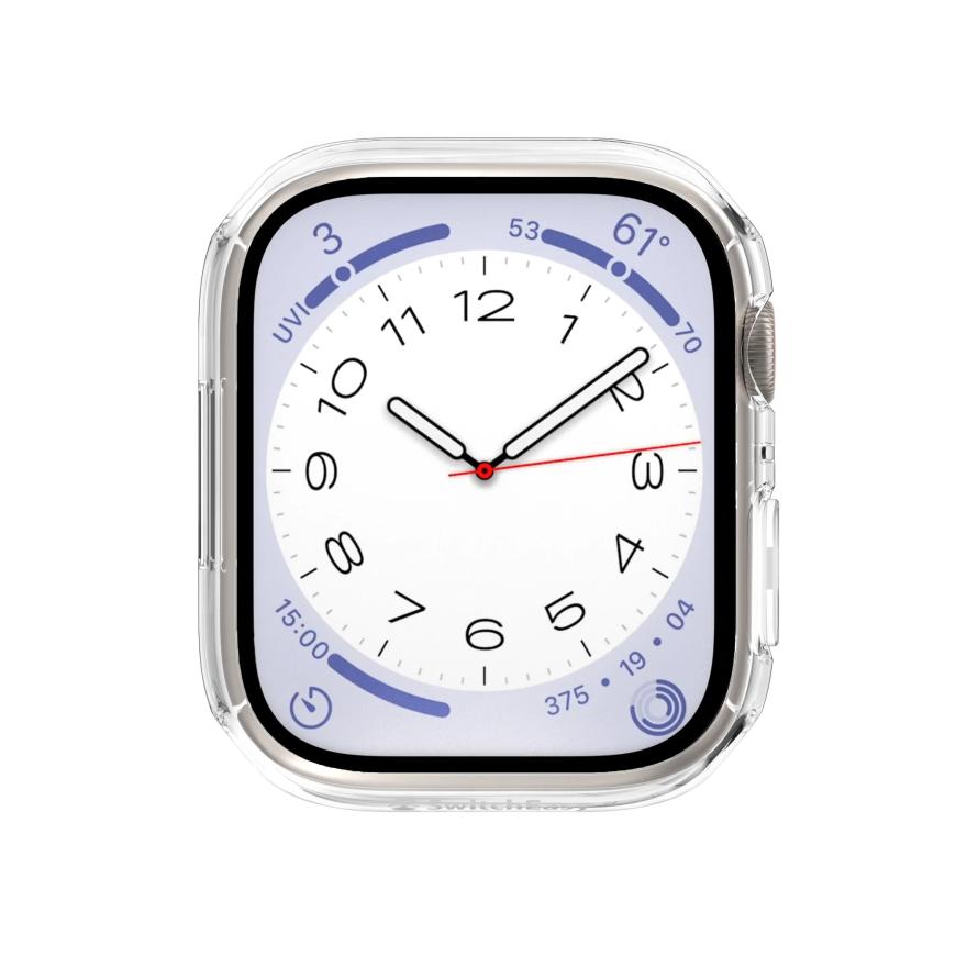 Поликарбонатный чехол с защитным стеклом SwitchEasy Hybrid для Apple Watch 41 мм
