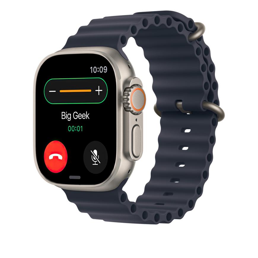 Ремешок Apple Ocean Band для Apple Watch 44, 45, 46 мм и Ultra 49 мм