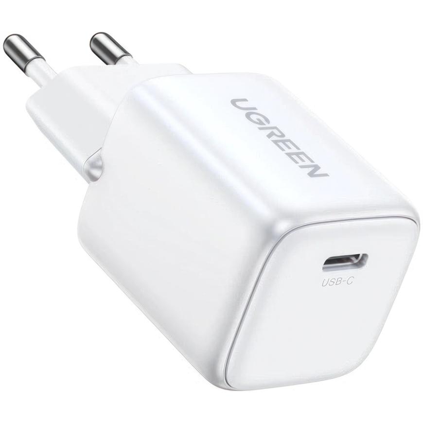 Сетевое зарядное устройство Ugreen Nexode мощностью 20 Вт (USB-C) (GaN) (CD318)