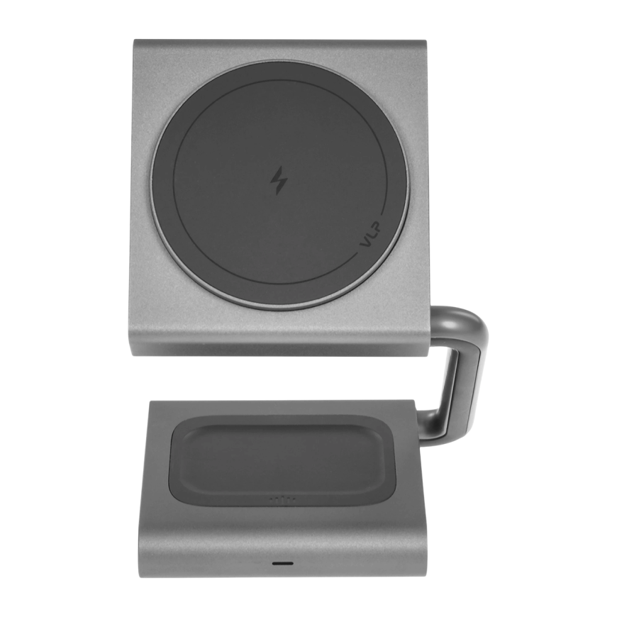 Складная зарядная станция MagSafe VLP Zen Charger для iPhone и AirPods (Qi2.2)