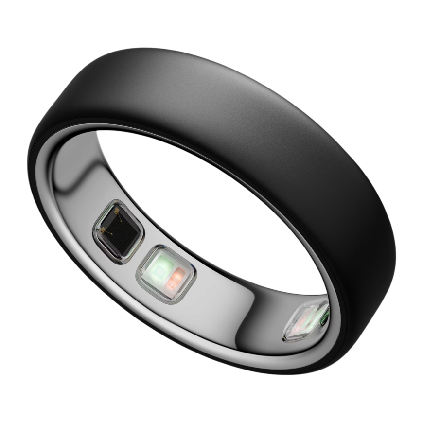 Умное кольцо Oura Ring 5 (Матовый чёрный | Stealth)