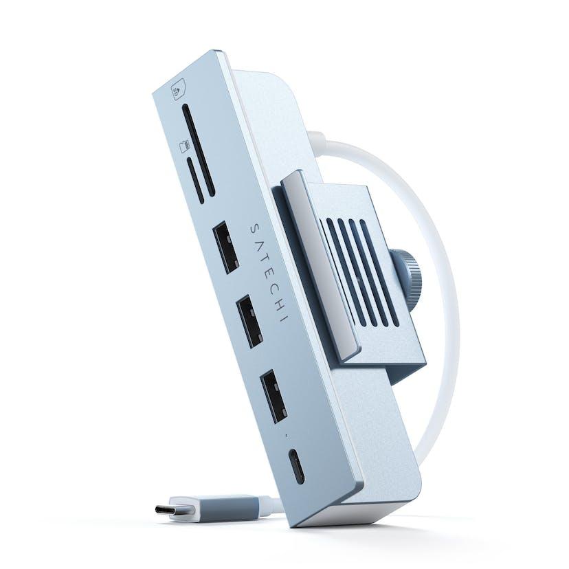 USB-Хаб Satechi Clamp Hub (USB-C) для iMac 24" (2021 и новее)
