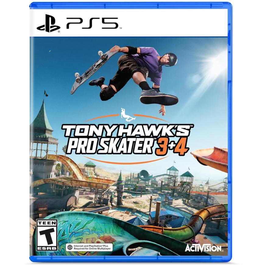 Игра Tony Hawk's Pro Skater 3+4 для PlayStation 5 (полностью на английском языке)