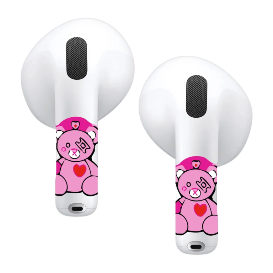 Виниловые наклейки VLP Easy Art «Плюшевый мишка» для AirPods 4