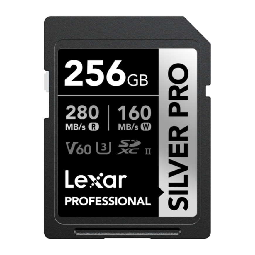Карта памяти Lexar Professional SILVER PRO SDXC UHS-II 256 ГБ (U3, V60)