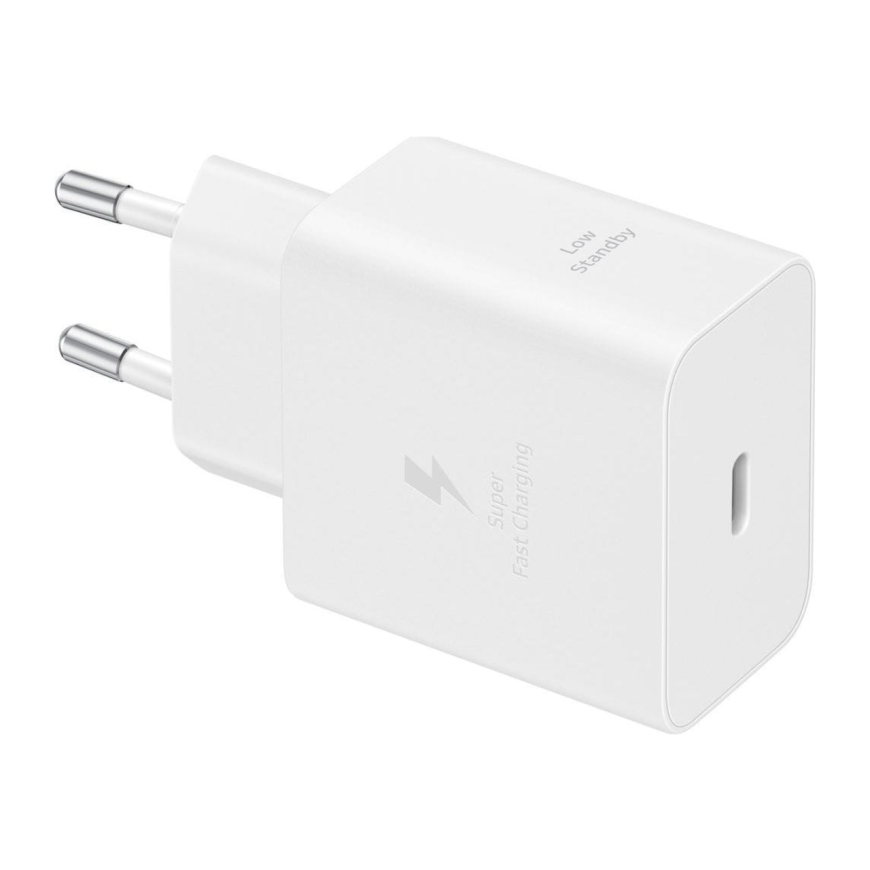 Сетевое зарядное устройство Samsung мощностью 45 Вт (USB-C) (GaN) и кабель USB-C (1,8 м) (EP-T4511)