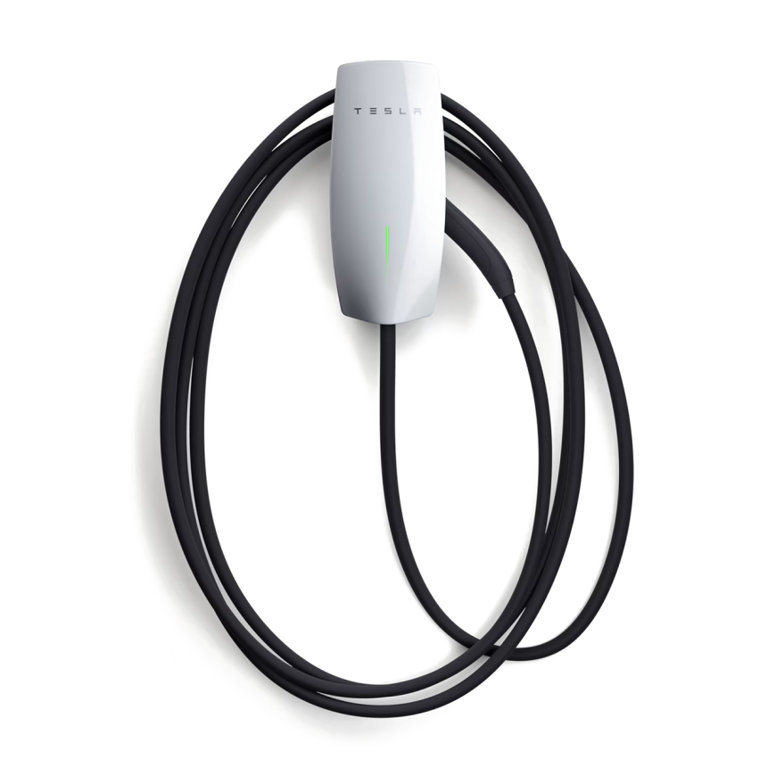 Зарядная станция Tesla Wall Connector (США, 1 фаза)