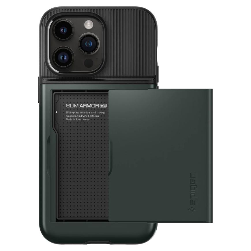 Гибридный чехол Spigen Slim Armor CS для iPhone 14 Pro Max - фото 6