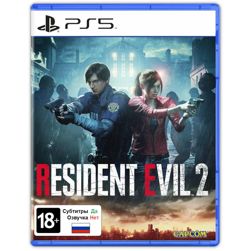 Игра Resident Evil 2 для PlayStation 5 (интерфейс и субтитры на русском языке)