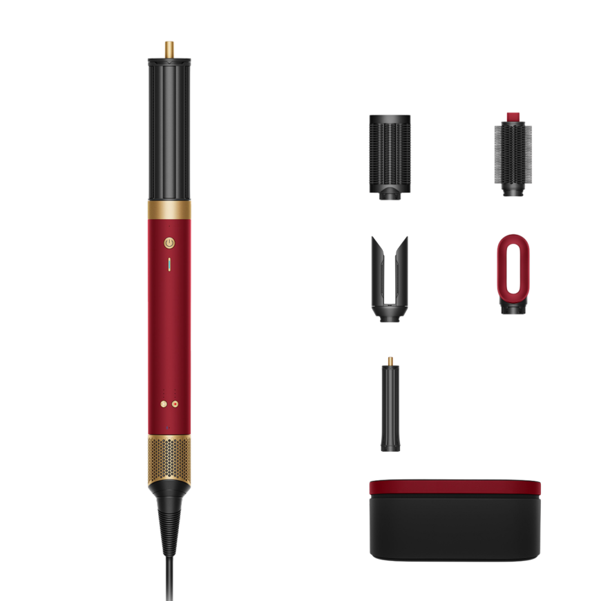 Стайлер Dyson HS09 Hairstyler Air Lab Coanda 2x Complete Long Straight+Wavy (Red Velvet/Gold) (2026)