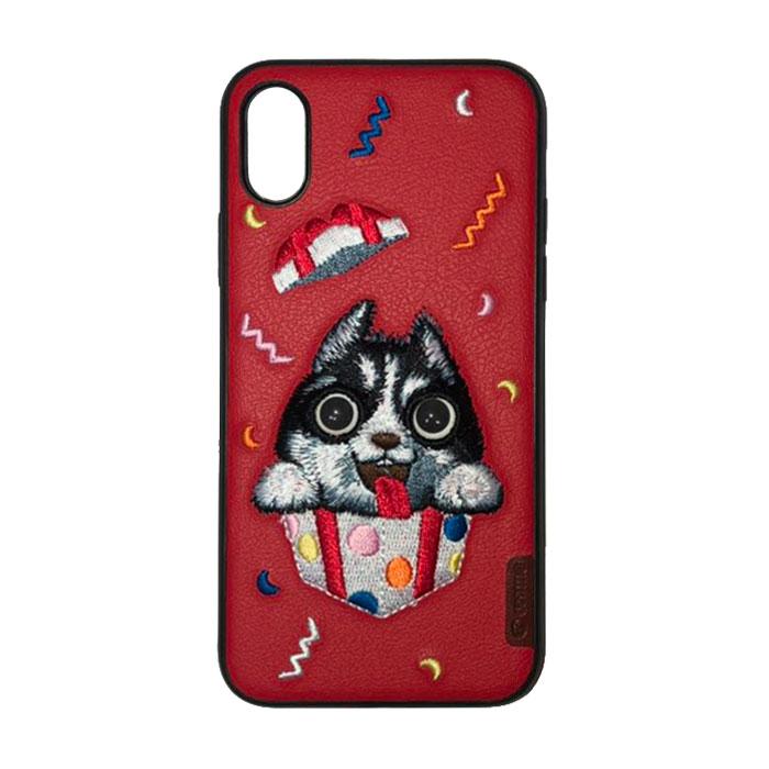Чехол с вышивкой Comma Dog Embroidery Case Surprize