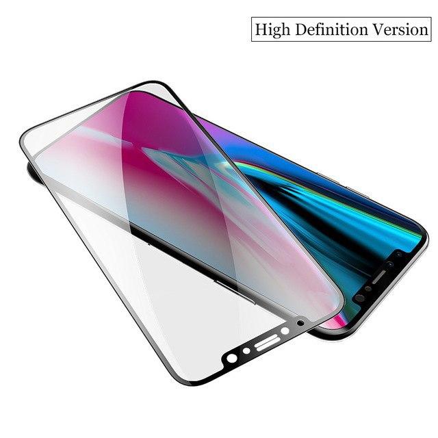 Защитное 3D стекло ROCK Tempered Glass Protector для iPhone X/XS