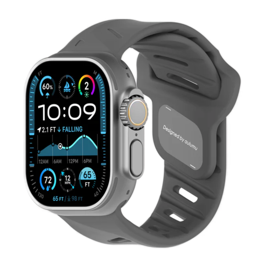 Спортивный ремешок Aulumu A02 Offbeat Sport Band для Apple Watch 44, 45, 46 мм и Ultra 2–3
