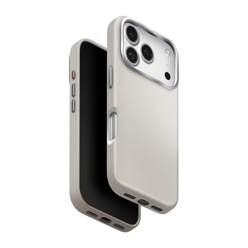 Кожаный чехол MagSafe Uniq Lyden для iPhone 17 Pro